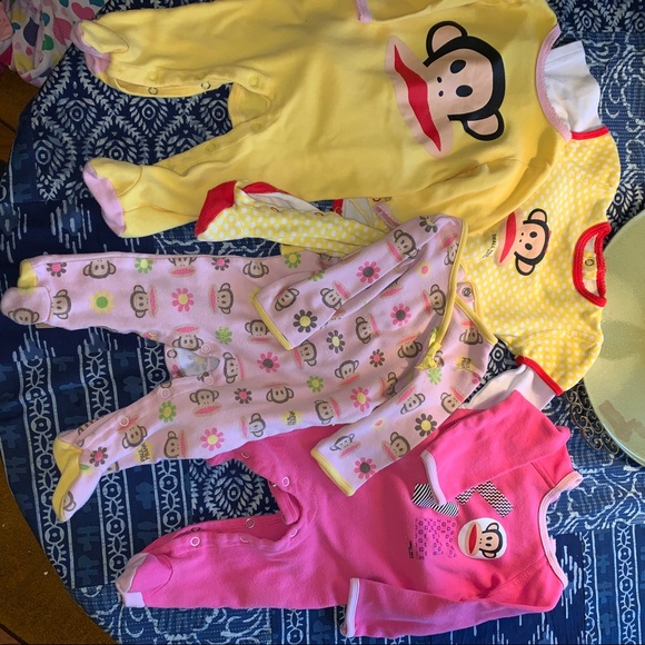 🐵🙊Bundle of 4 Paul frank onesies🐒💖 - Picture 2 of 5